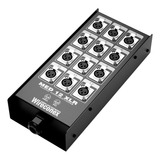 Painel Multicabo 12 Vias Xlr - Medusa Wireconex.