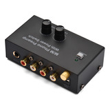 Preamplificador Phono M/m Con Interruptor De Altavoz Ultraco