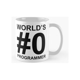 Taza Programador De Mundos # 0 Calidad Premium