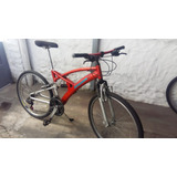 Bicicleta Rod. 26 Sundown Con Amortiguación 18 Cambios