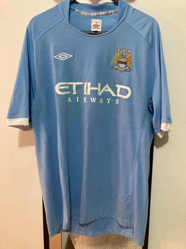 Camisa Manchester City Umbro 2010/2011 Tamanho 46 - Gg