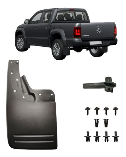 Barrero Trasero Volkswagen Amarok Para Fender C