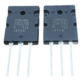Lote-50 Par Transistor  2sc5200 + 1943 + 500 Res. 0,47r - 5w