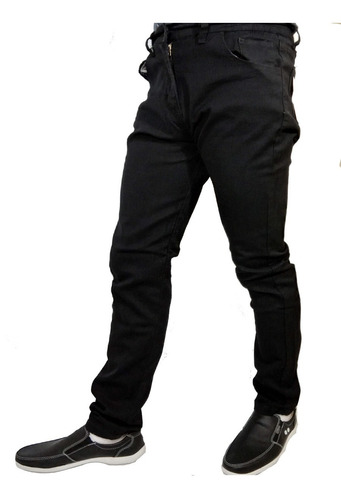 Pantalon Jean Elastizado Chupin Hombre Talles Grandes 