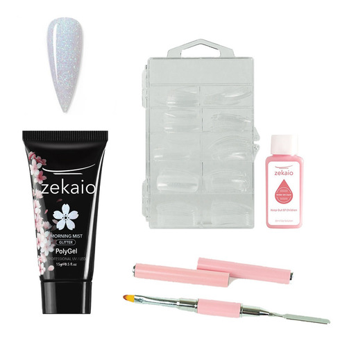 Kit Polygel Zekaio 1 Color + Set Herramietas