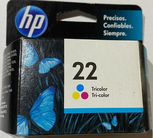 Cartucho Hp 22 D1320 D1330 D1445 D1560 F2110 F2180 2240 6ml