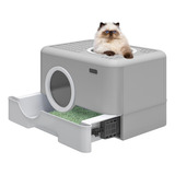 Yitahome Caja De Arena Grande Cerrada Para Gatos Con Tapa Y