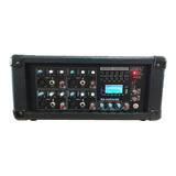 Consola Potenciada Sanrai 4 Canales Mp3/sd 200wrms Bluetooth