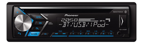 Estéreo Para Auto Pioneer Deh S4050bt Con Usb, Bluetooth Y Lector De Tarjeta Sd