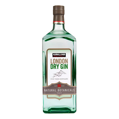 Ginebra London Dry Kirkland Signature 1.75l Ctc Natural Botanicals