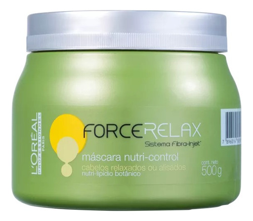 Loreal Máscara Force Relax Nutri-control 500g