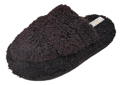 Pantufla Peluche De Dama Corderito Cómodas Confort 