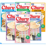 Churu Para Gatos Pack Degustación 6 Sobres (24 Tubitos)