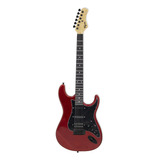 Guitarra Tagima Stratocaster Sixmart Vermelha Com Efeitos