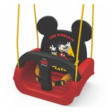 Balanço De Pendurar Mickey - 3 Em 1 - Vermelho E Preto - 197