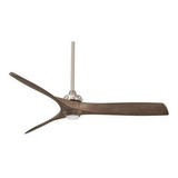 Minka-aire F853l-bn / Amp Aviación Led Fan 60  De Techo Con 