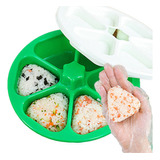 2x Molde De Sushi De 6 Furos Onigiri Press Ball Rice Ball D