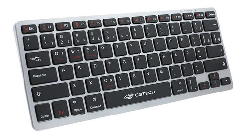 Teclado Bluetooth Recarregável K-bt50bk C3tech