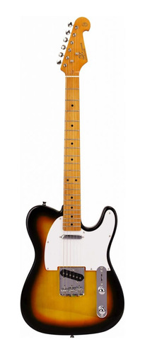 Guitarra Elétrica Telecaster Vintage 1950 Brilhante Sx + Bag