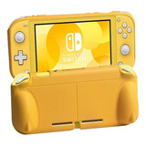 Funda Case Para Nintendo Switch Lite Amarilla Blakhelmet E 