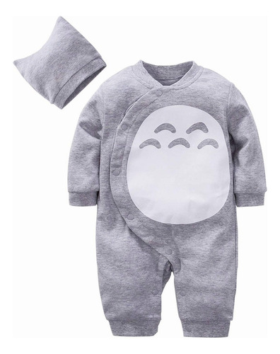 Pijama Enterito Animales Totoro Ropa Bebe Niño 100% Algodón