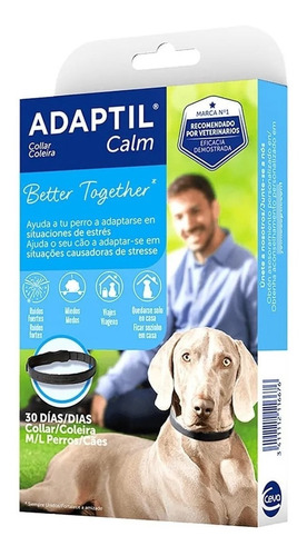 Adaptil Collar Calm Talla M/l Anti Estrés Perro Hasta 50 Kg