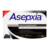 Asepxia Jabón De Carbón Detox Efecto Purificante 100 G