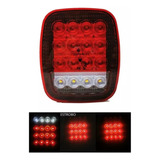 Plafón Calavera Jeep 16 Led Remolque 12-24v Fijo Estrobo