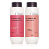 Shampoo + Acondic. Anticaida Y Crecimiento Lumina Natura