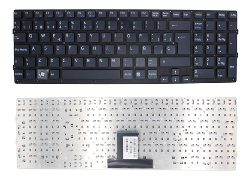 Teclado Negro S/frame Para Sony Vaio Vpceb Vpceb190l