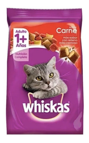 Alimento Whiskas Para Gato Adulto Sabor Carne Bolsa De 20 Kg