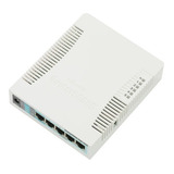 Router Switch Wifi Mikrotik Ethernet 5 Puertos Gigabit