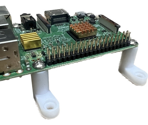 Soporte Para Placas Raspberry Pi 3 & Pi 4 (suple La Carcasa)