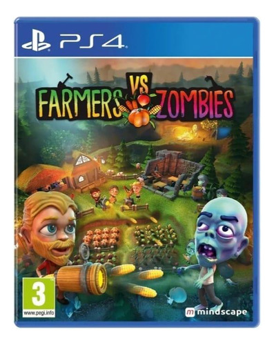 Jogo Farmers Vs Zombies Ps4