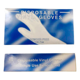 Guantes De Vinilo Talla Xl Caja 100 Unidades Certificado