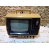 Tv Antiga Semp Modelo Tvc-100  A Cores.