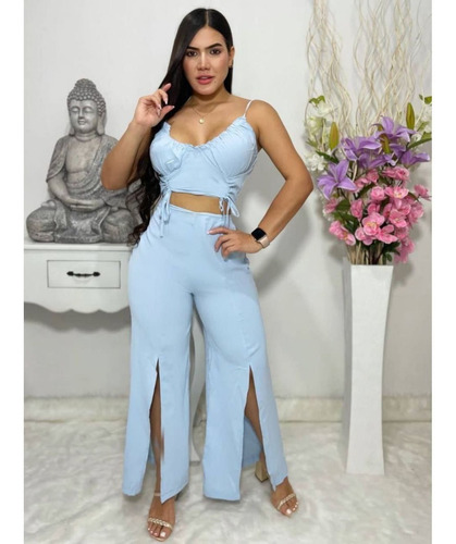 pantalon y blusa elegante para dama