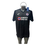 Jersey Original Joma Maquina Cruz Azul 9na Portero Negr 2022