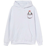 Sudadera Navideña Snoppy Bolsita Con Capucha, Calientita