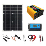 Inversor De Corriente For Coche De 300 W Con Panel Solar