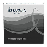 Set Cartridges Waterman - Intense Black (8 Unids).