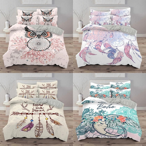 Duvet Para Cama Doble Personalizado Atrapasueños 