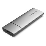 Carry Disk Ssd M2 Ngff Usb-c 3.1 Gen 2 Aluminio Gris Vention