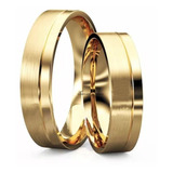 Aliança Unitária Ouro 18 K Masculina 4 Mm 2,5 Gramas!