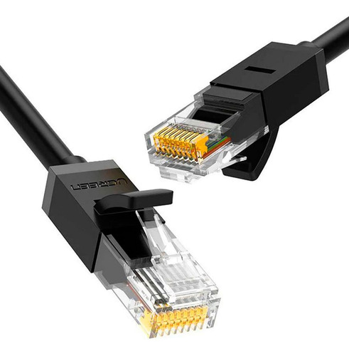 Cabo De Rede Rj45 Ugreen Cat6 Utp 1000mbps 5metros Preto