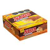 Nugs Crujiente Cacahuate Cereal Inflado 12 Pzas Choco Cajeta