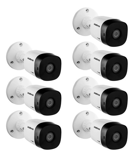 7 Câmeras Segurança Full Hd Infra 1080p Vhl 1220 B Intelbras