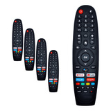 Kit 5 Controle Remoto Para Tv Multilaser Smart Tl042 Tl045