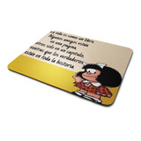 Mouse Pad Mafalda Tapete Económico Almohadilla Personalizada