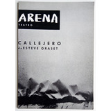 Programa Callejero Esteve Graset Teatro Arena Bilingüe 1989